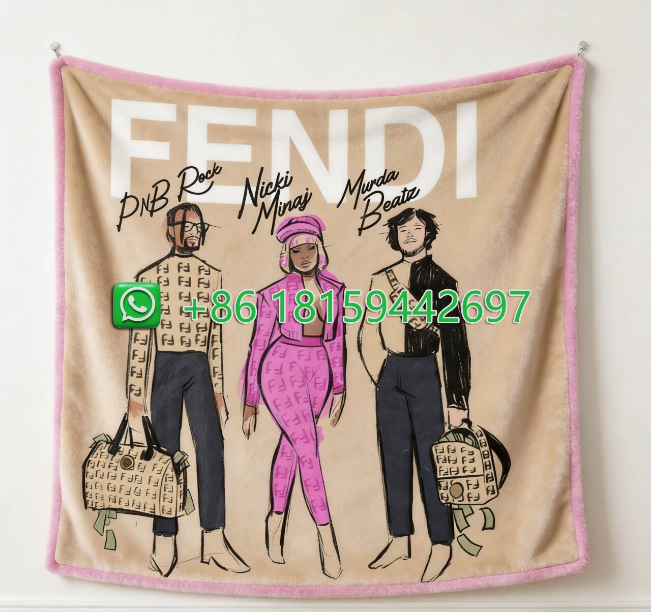 Fendi Throw Blankets